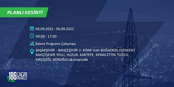 Foto - İstanbul hangi ilçelerde elektrikler kesilecek? 6-7 Eylül BEDAŞ planlı kesinti saatleri: 