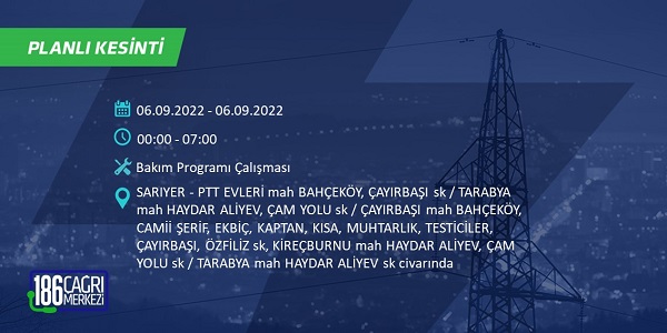 Foto - İstanbul hangi ilçelerde elektrikler kesilecek? 6-7 Eylül BEDAŞ planlı kesinti saatleri: 