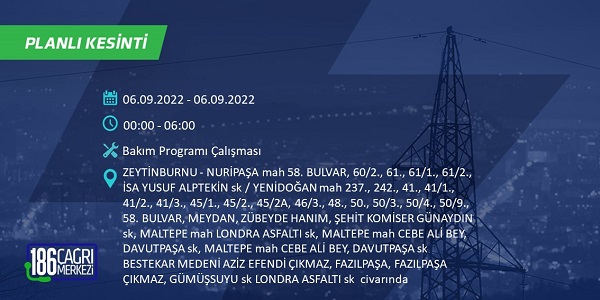 Foto - İstanbul hangi ilçelerde elektrikler kesilecek? 6-7 Eylül BEDAŞ planlı kesinti saatleri: 