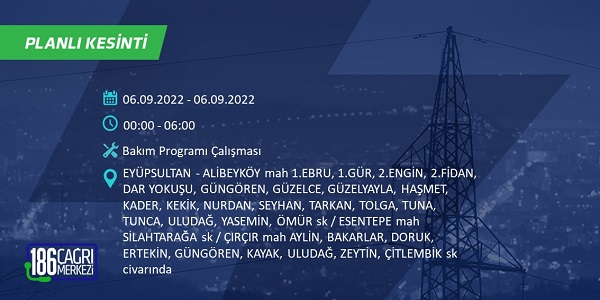 Foto - İstanbul hangi ilçelerde elektrikler kesilecek? 6-7 Eylül BEDAŞ planlı kesinti saatleri: 