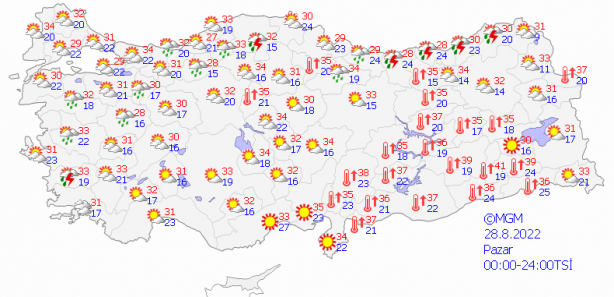 Foto - İstanbul hava yarın nasıl olacak? 25 Ağustos Perşembe günü hava durumu İzmir, Ankara