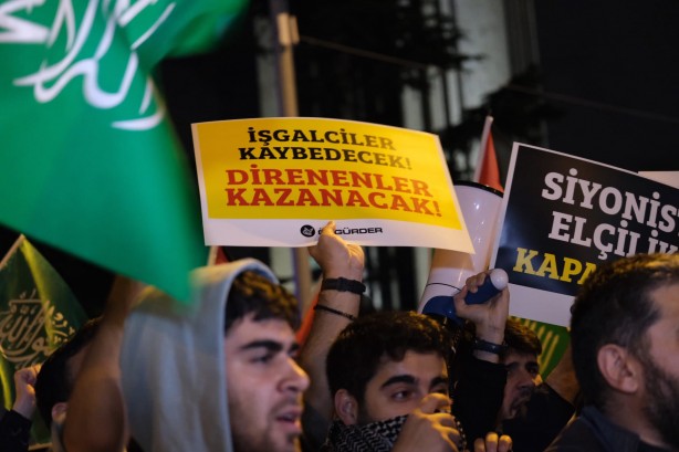 Foto - İstanbul haykırdı: 'Siyonist elçilik kapatılsın!'