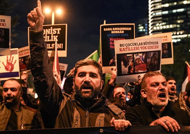 Foto - İstanbul haykırdı: 'Siyonist elçilik kapatılsın!'