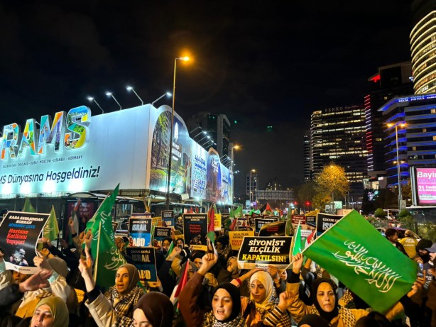 Foto - İstanbul haykırdı: 'Siyonist elçilik kapatılsın!'