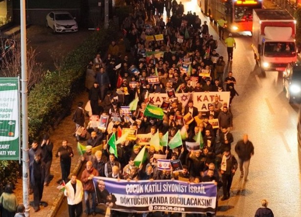 Foto - İstanbul haykırdı: 'Siyonist elçilik kapatılsın!'
