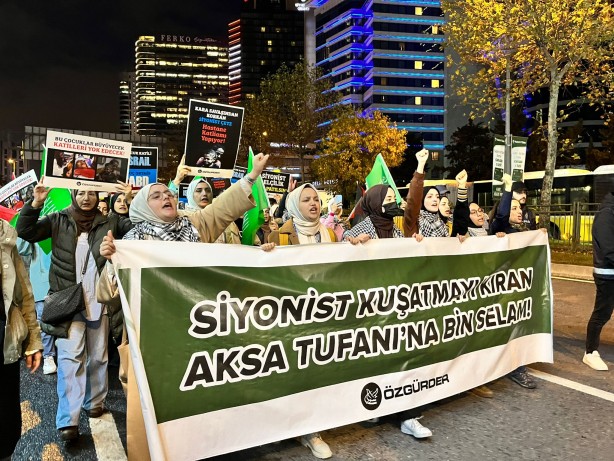 Foto - İstanbul haykırdı: 'Siyonist elçilik kapatılsın!'