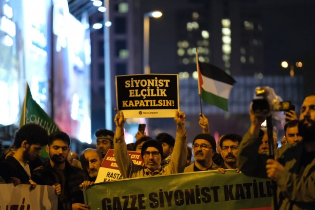 Foto - İstanbul haykırdı: 'Siyonist elçilik kapatılsın!'