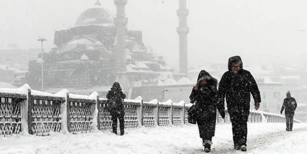İstanbul için lapa lapa kar yağışı açıklaması