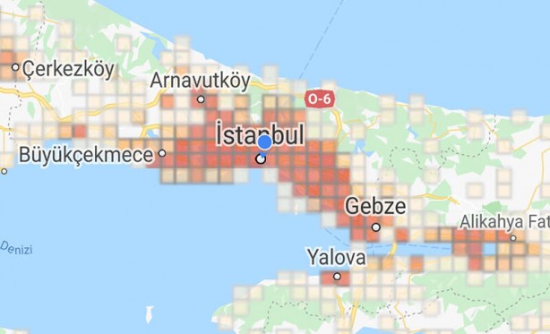 Foto - İstanbul ilçeleri koronavirüs vaka sayısı İstanbul korona yoğunluk haritası