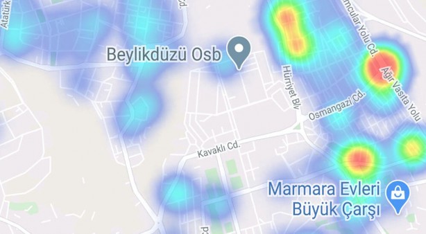 Foto - İstanbul ilçeleri koronavirüs vaka sayısı İstanbul korona yoğunluk haritası