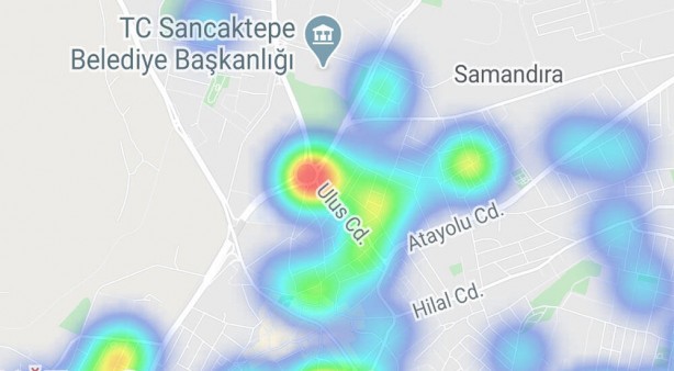 Foto - İstanbul ilçeleri koronavirüs vaka sayısı İstanbul korona yoğunluk haritası