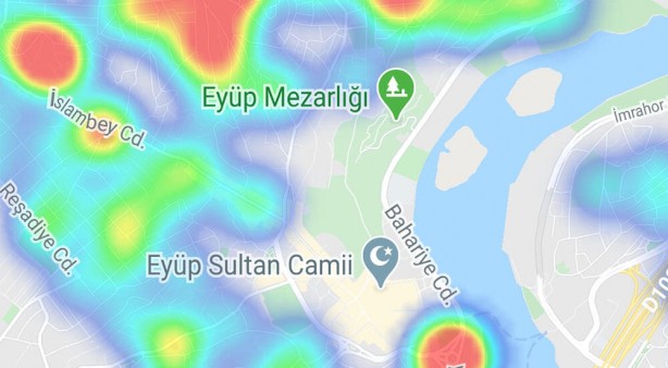 Foto - İstanbul ilçeleri koronavirüs vaka sayısı İstanbul korona yoğunluk haritası