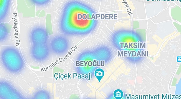 Foto - İstanbul ilçeleri koronavirüs vaka sayısı İstanbul korona yoğunluk haritası