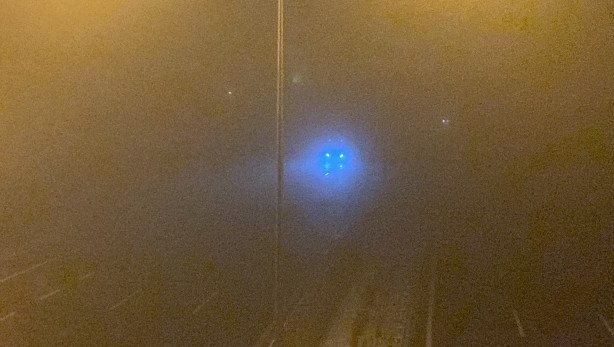 Foto - İstanbul - İzmir Otoyolu Balıkesir mevkiinde görüş 50 metreye düştü