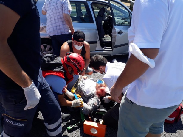 Foto - İstanbul-İzmir Otoyolunda feci kaza: 1 ölü, 7 yaralı