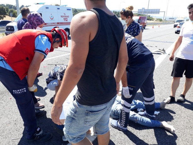 Foto - İstanbul-İzmir Otoyolunda feci kaza: 1 ölü, 7 yaralı