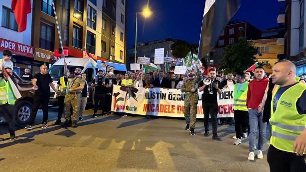 Foto - İstanbul Pendik'te siyonistler lanetlendi!