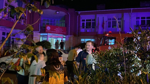 Foto - İstanbul Sarıyer'de bulunan İzzet Baysal Huzurevi’nde yangın