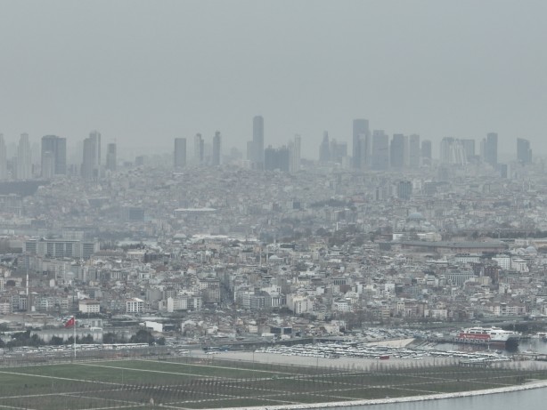 İstanbul semalarını kapladı! Havadan böyle görüntülendi
