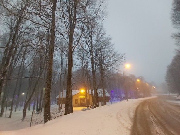 Foto - İstanbul sınırına dayandı! Kar yağışı etkili oluyor