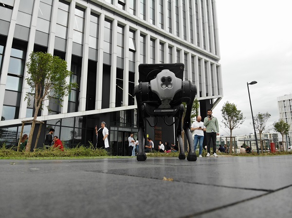 Foto - İstanbul sokaklarında gezdi | Bakın robot köpeğe ne ikram ettiler! 