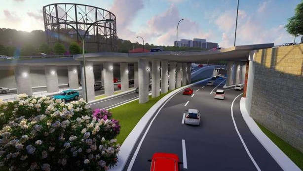 Foto - İstanbul trafiğini rahatlatacak proje havadan görüntülendi