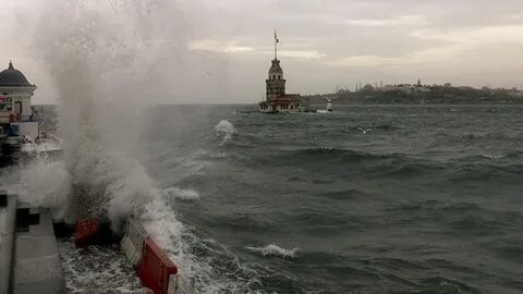 Foto - İstanbul Valiliği'nden saatli fırtına uyarısı! 17 il için sarı kodlu alarm
