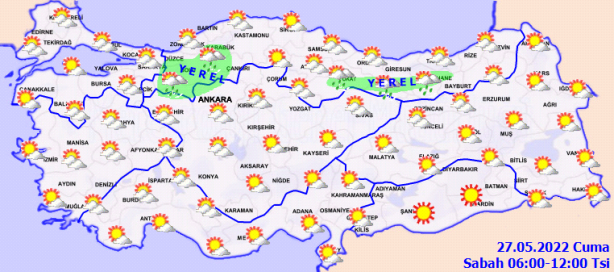 Foto - İstanbul yarın hava nasıl olacak? İstanbul yarın hava yağmurlu mu 27 Mayıs Cuma