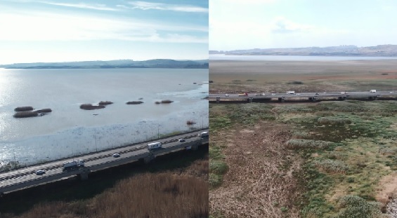 Foto - İstanbul'a can suyu! İki kare arasındaki fark şaşırttı