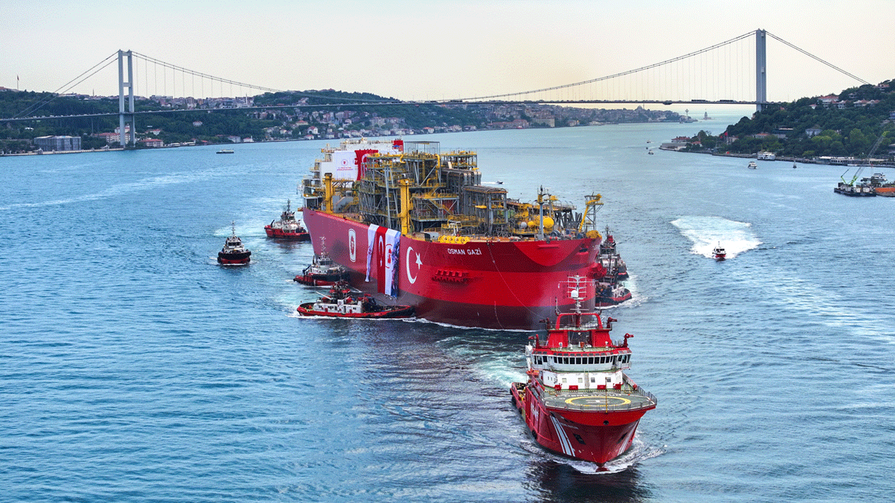 Foto - İstanbul’a fetih selamı: Türkiye'nin son enerji devi Osman Gazi’yi, Başkan Erdoğan uğurladı