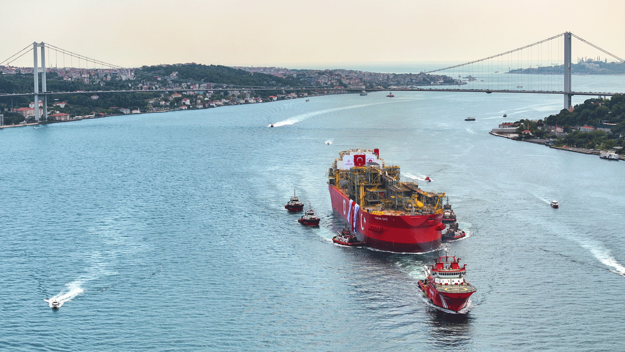 Foto - İstanbul’a fetih selamı: Türkiye'nin son enerji devi Osman Gazi’yi, Başkan Erdoğan uğurladı