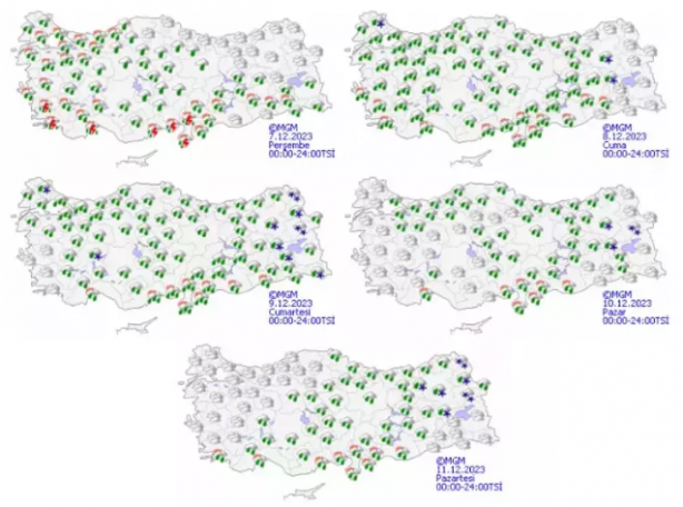 Foto - İstanbul'a hafta sonu kar yağacak mı? Meteoroloji'den son dakika açıklaması