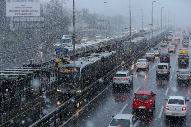 Foto - İstanbul'a kar yağışı şoku! İşte bu hiç beklenmiyordu