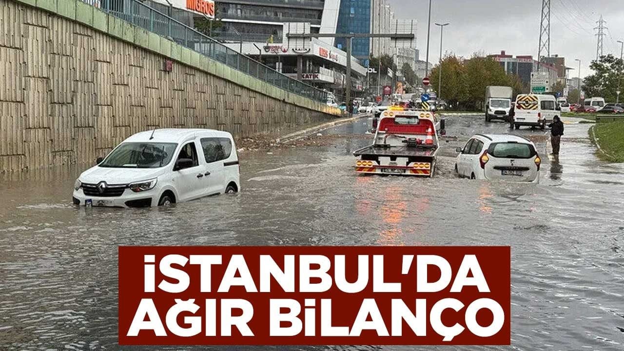 İstanbul'da ağır bilanço