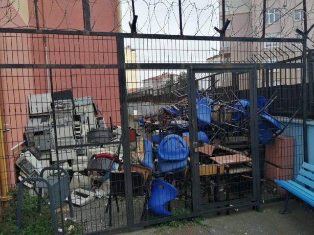 Foto - İstanbul'da depreme karşı riskli bulunan okullar görüntülendi