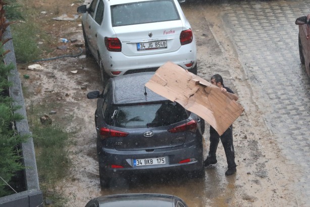 Foto - İstanbul'da dikkat çeken görüntü! Bir anda...