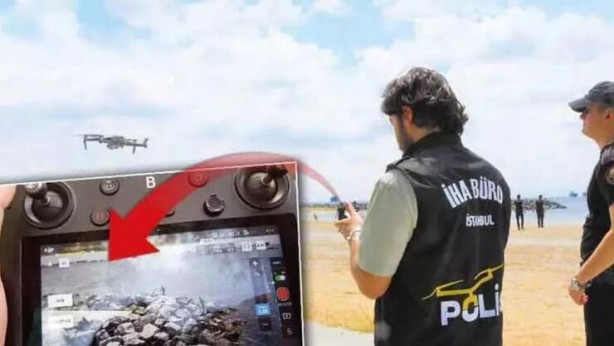 İstanbul'da dronlu 'kaçak avı'