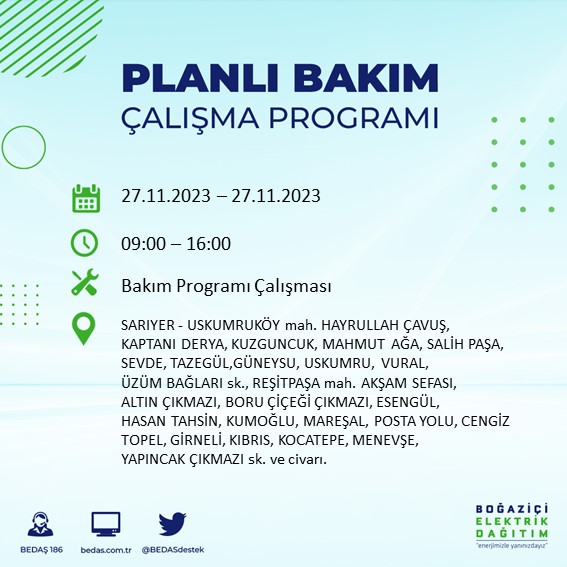 Foto - İstanbul’da elektrikler saatlerce olmayacak!