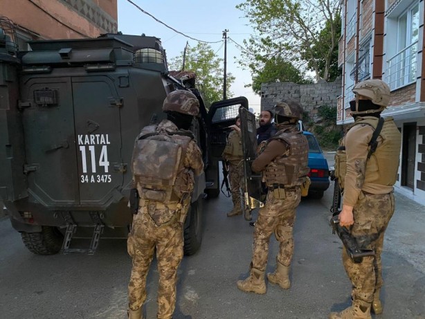 Foto - İstanbul'da eş zamanlı şafak operasyonu