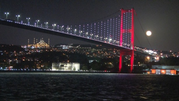 Foto - İstanbul'da eşsiz "Süper Çiçek Kanlı Ay" tutulması!