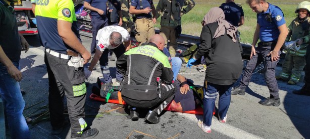 Foto - İstanbul'da feci kaza! Ekipler seferber oldu