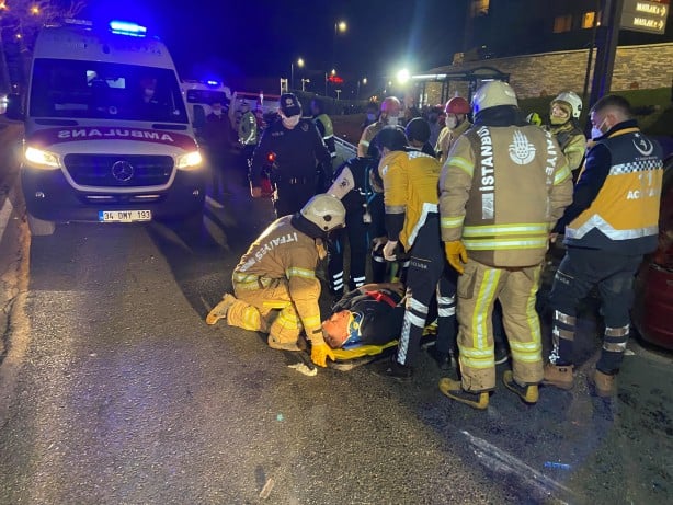 İstanbul'da feci kaza! Ortalık savaş alanına döndü!