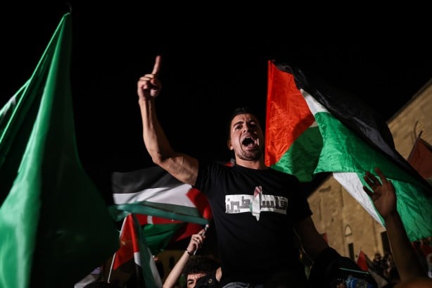 Foto - İstanbul'da Filistin'e destek yürüyüşü düzenlendi