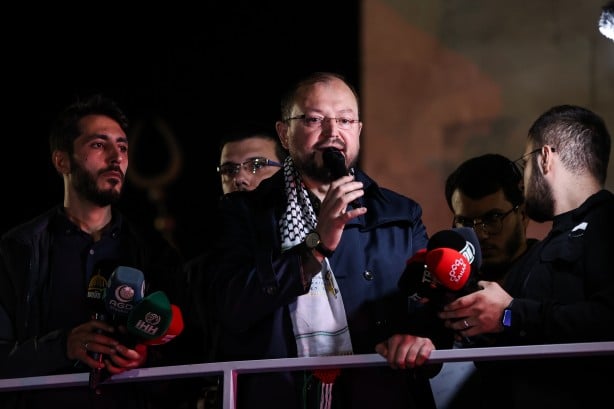 Foto - İstanbul'da Filistin'e destek yürüyüşü düzenlendi