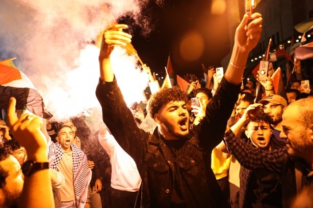Foto - İstanbul'da Filistin'e destek yürüyüşü düzenlendi
