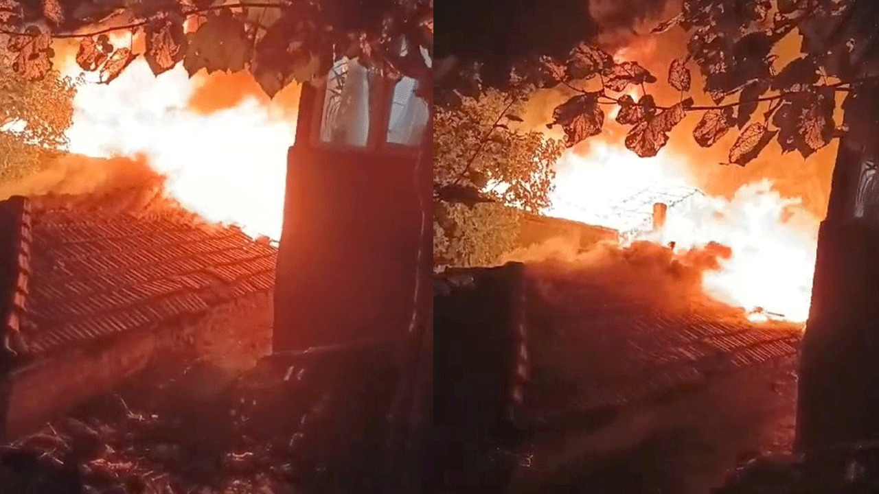 İstanbul'da geceyi alevler aydınlattı