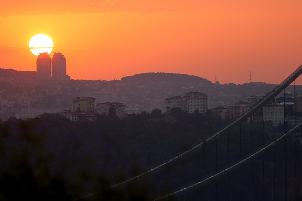 Foto - İstanbul’da gündoğumu