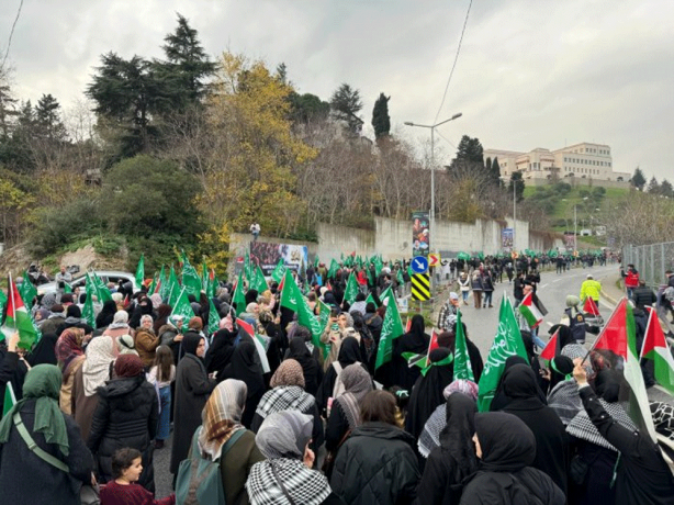 Foto - İstanbul'da İsrail'e lanet yağdı
