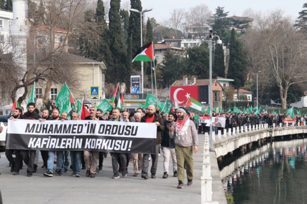Foto - İstanbul'da İsrail'e lanet yağdı
