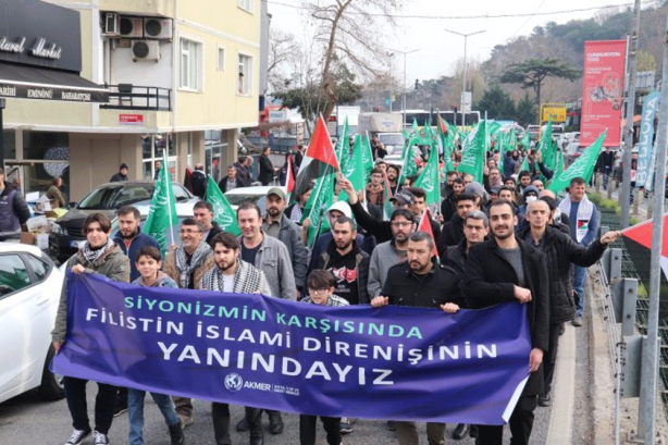 Foto - İstanbul'da İsrail'e lanet yağdı